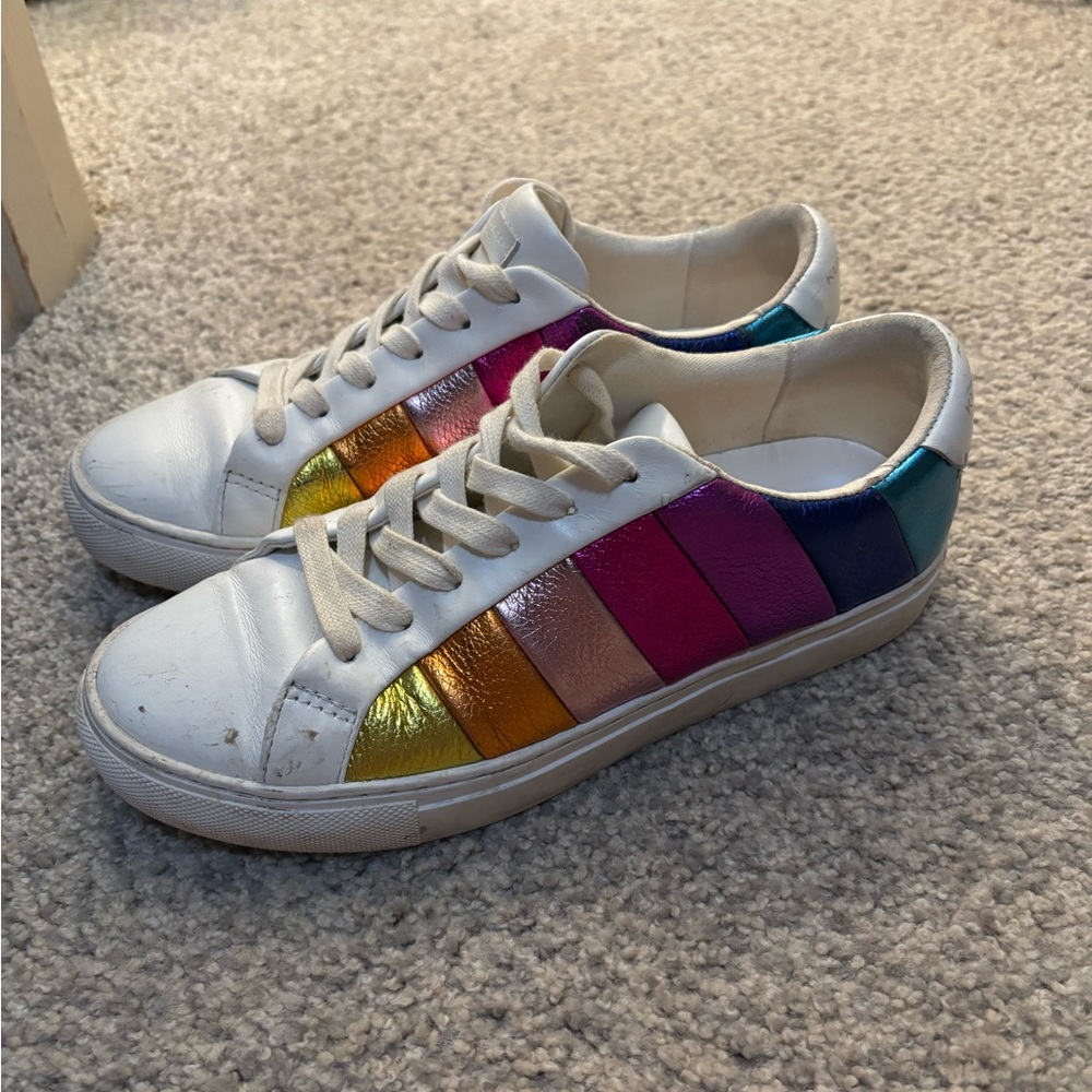Rainbow shoes!